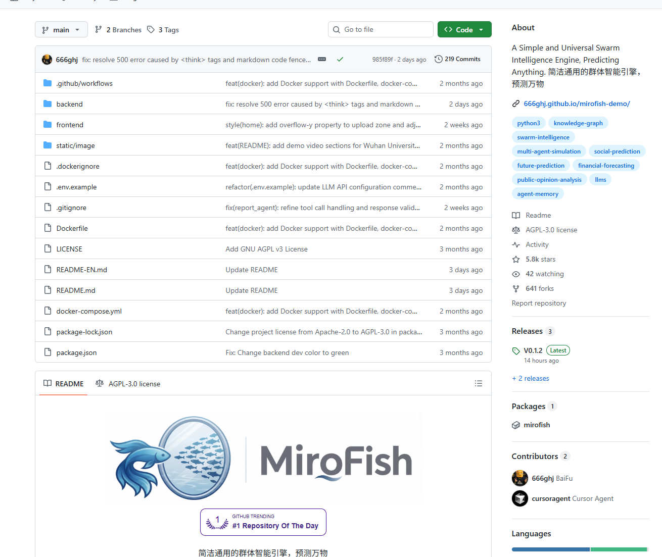 MiroFish，平行世界模拟AI引擎，群体智能神器
