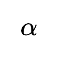 \alpha